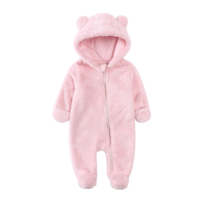 Winter Fleece Baby Romper