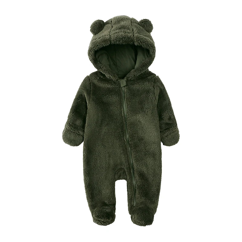 Winter Fleece Baby Romper